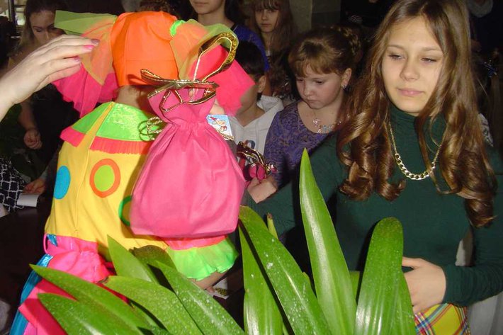 У нас прошла первая новогодняя елка – 13