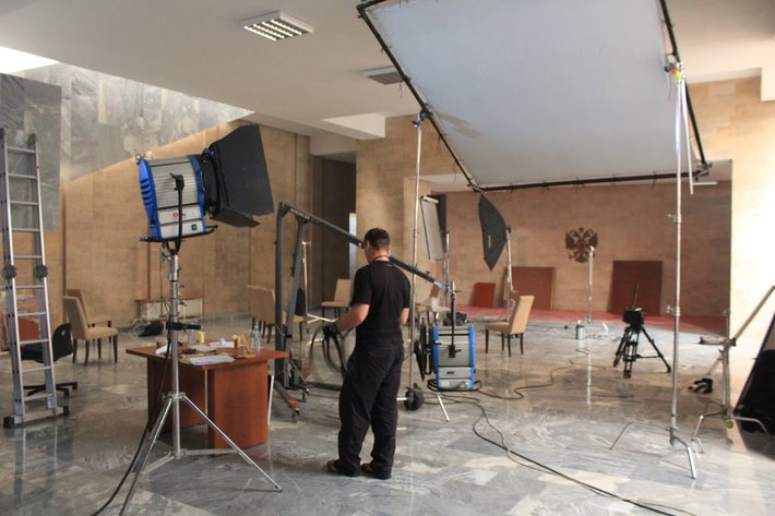 На территории "Лечебно-реабилитационного центра" проходили съёмки сериала  «Чернобыль: Зона отчуждения» – 7