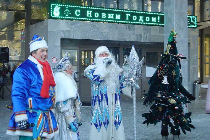 Празднуем новый год. Фото. – 11