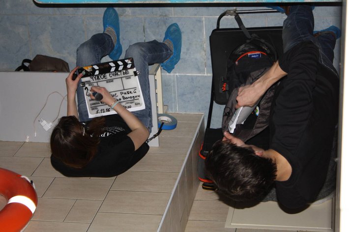 Cъёмки фильма "Чужое счастье" – 3