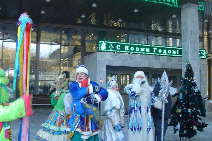 Празднуем новый год. Фото. – 12