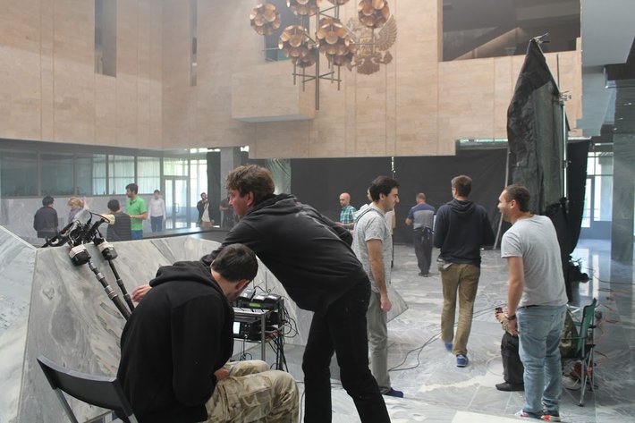 На территории "Лечебно-реабилитационного центра" проходили съёмки сериала  «Чернобыль: Зона отчуждения» – 6