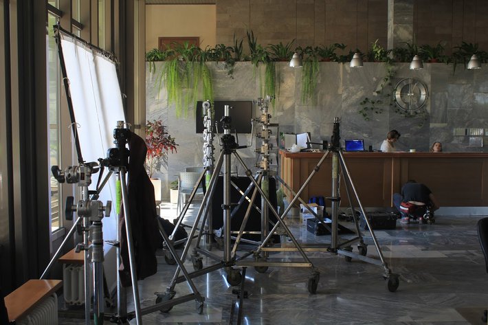 На территории "Лечебно-реабилитационного центра" проходили съёмки сериала  «Чернобыль: Зона отчуждения» – 12