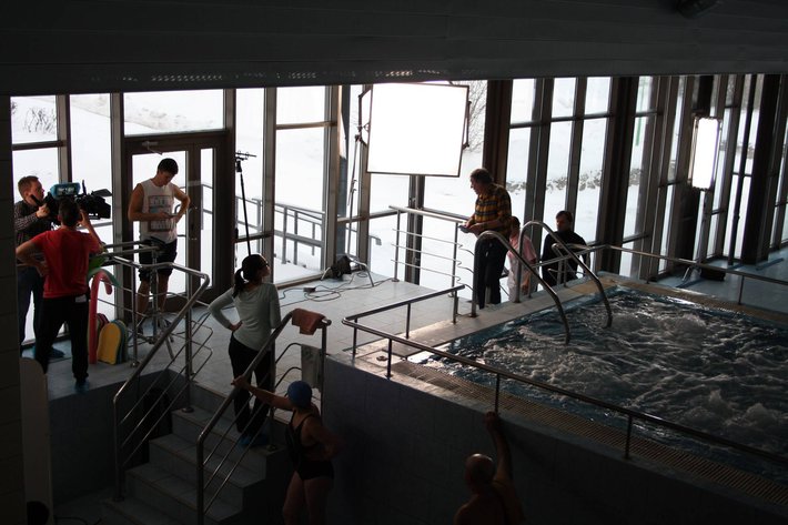 Cъёмки фильма "Чужое счастье" – 4