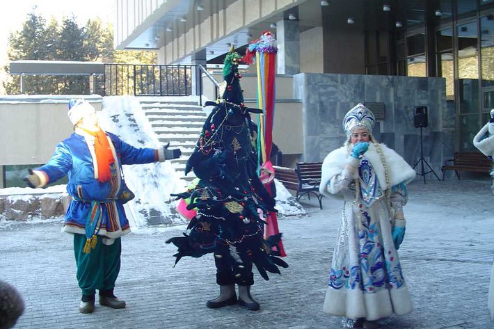 Празднуем новый год. Фото. – 13