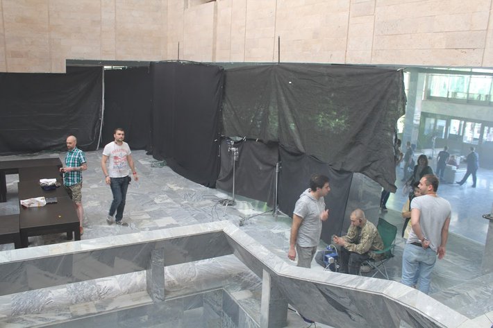 На территории "Лечебно-реабилитационного центра" проходили съёмки сериала  «Чернобыль: Зона отчуждения» – 5