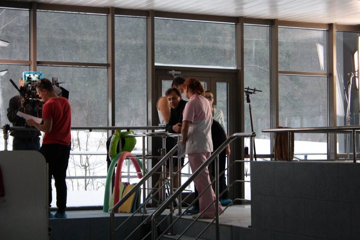 Cъёмки фильма "Чужое счастье" – 7