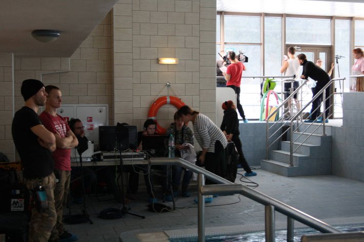 Cъёмки фильма "Чужое счастье" – 6