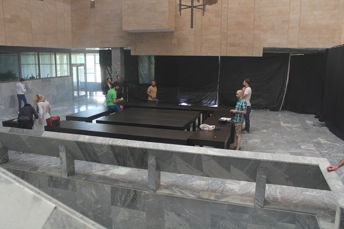 На территории "Лечебно-реабилитационного центра" проходили съёмки сериала  «Чернобыль: Зона отчуждения» – 4