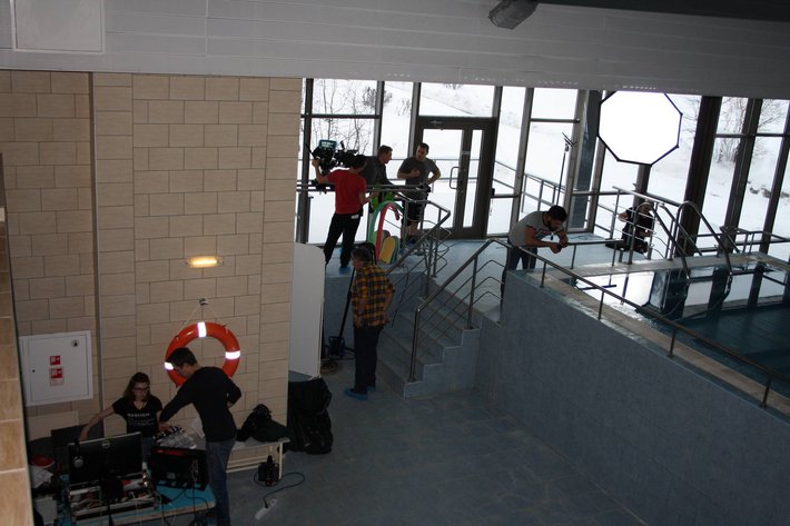 Cъёмки фильма "Чужое счастье" – 2